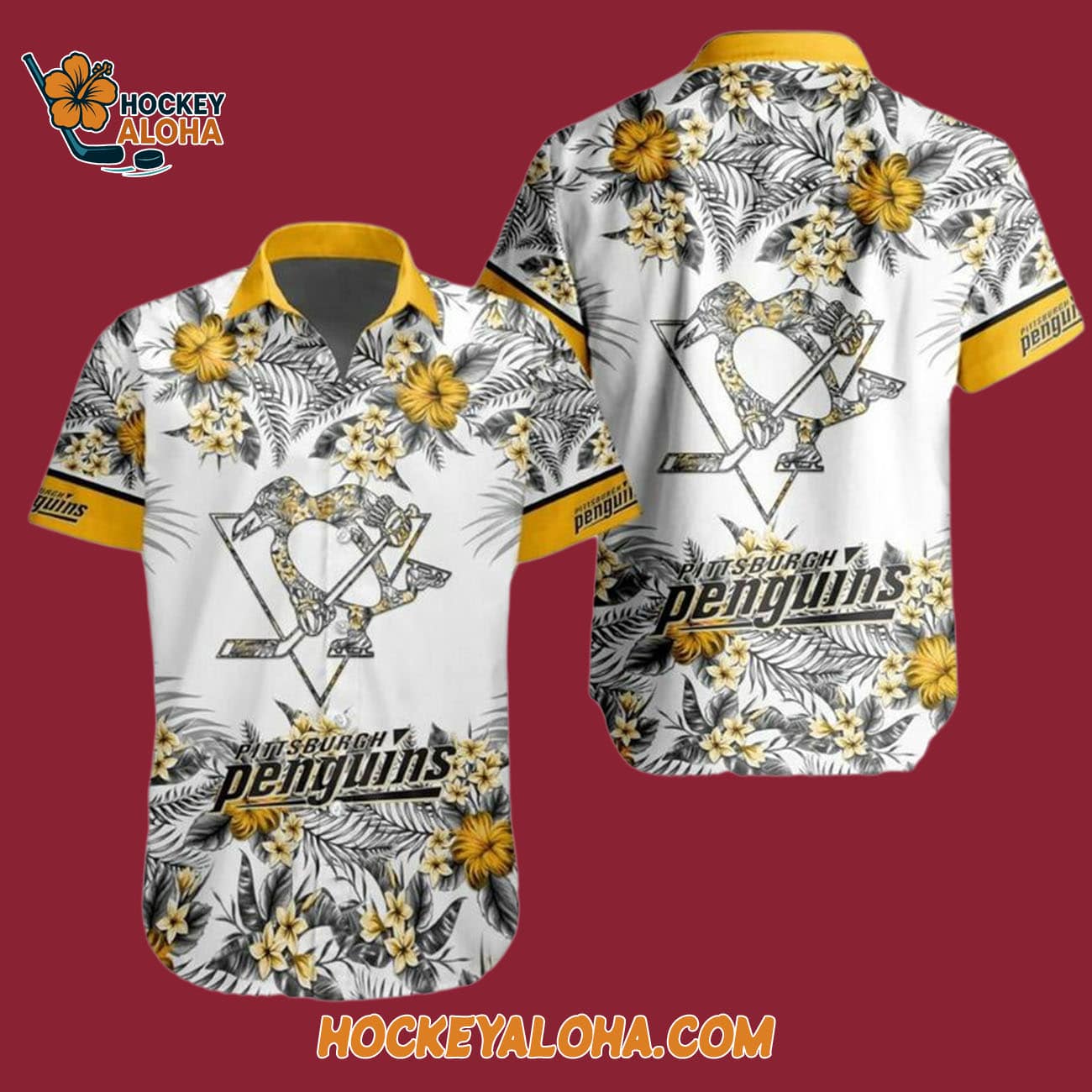 Pittsburgh Penguins Team Beach Vibe Summer Hawaiian Shirt Pittsburgh Penguins Team Beach Vibe Summer Hawaiian Shirt