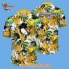 Pittsburgh Penguins Tropical Parrot Pattern Summer Hawaiian Shirt 2