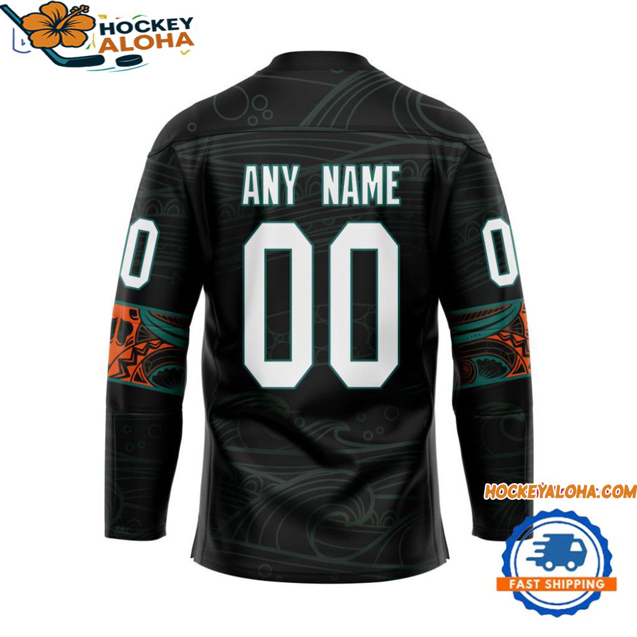 San Jose Sharks Personalized Native American Hockey Jersey San Jose Sharks Personalized Native American Hockey Jersey