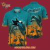 San Jose Sharks Tropical Flamingo Pattern Summer Hawaiian Shirt 4