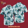 San Jose Sharks Tropical Leafs Design Hawaiian Shirt 4