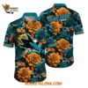 San Jose Sharks Tropical Rose Pattern Summer Hawaiian Shirt 1