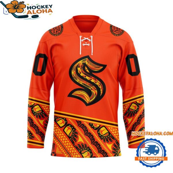 Seattle Kraken National Day For Truth And Reconciliation Hockey Jersey 1