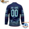 Seattle Kraken Personalized Native American Hockey Jersey 2