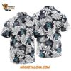Seattle Kraken Tropical Leafs Design Hawaiian Shirt 1