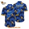 St Louis Blues Tropical Motifs Summer Hawaiian Shirt 1