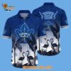 Toronto Maple Leafs Tropical Flamingo Pattern Summer Hawaiian Shirt 2