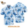 Utah Hockey Club Tropical Leafs Design Hawaiian Shirt 1