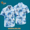Utah Hockey Club Tropical Leafs Design Hawaiian Shirt 3