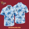 Utah Hockey Club Tropical Leafs Design Hawaiian Shirt 4