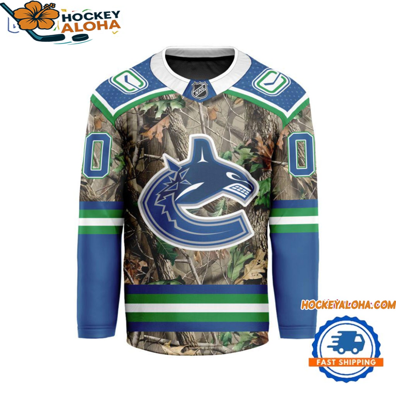 Vancouver Canucks Special Realtree Camo Hunting Hockey Jersey Vancouver Canucks Special Realtree Camo Hunting Hockey Jersey