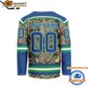 Vancouver Canucks Special Realtree Camo Hunting Hockey Jersey 2
