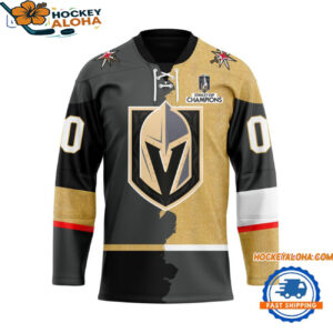 Vegas Golden Knights Home Mix Away New Design Hockey Jersey 1