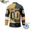Vegas Golden Knights Home Mix Away New Design Hockey Jersey 2