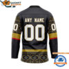 Vegas Golden Knights Personalized Native American Hockey Jersey 2