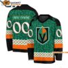 Vegas Golden Knights Special Stpatricks Day Design Hockey Jersey