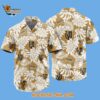 Vegas Golden Knights Tropical Leafs Design Hawaiian Shirt 2
