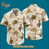 Vegas Golden Knights Tropical Leafs Design Hawaiian Shirt 3