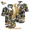 Vegas Golden Knights With Tropical Pineapple Summer Hawaiian Shirt 1