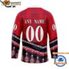 Washington Capitals Personalized Native American Hockey Jersey 2