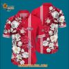 Washington Capitals Tropical Hepatica Floral Pattern Summer Hawaiian Shirt 3