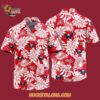 Washington Capitals Tropical Leafs Design Hawaiian Shirt 4