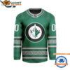 Winnipeg Jets For Stpatricks Day Limited New Hockey Jersey 1