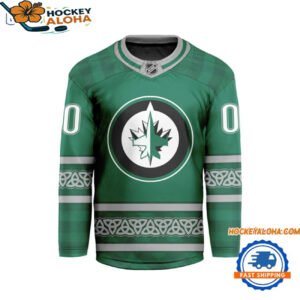 Winnipeg Jets For Stpatricks Day Limited New Hockey Jersey 1