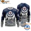 Winnipeg Jets Hockey New Design Litmited Ugly Sweater Custom Name