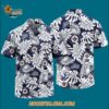 Winnipeg Jets Tropical Leafs Design Hawaiian Shirt 3