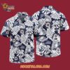 Winnipeg Jets Tropical Leafs Design Hawaiian Shirt 4