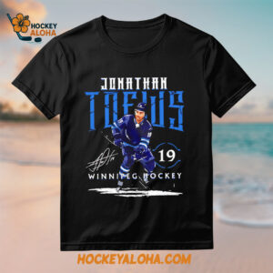 Jonathan Toews Winnipeg Jets Hockey Signature Shirt