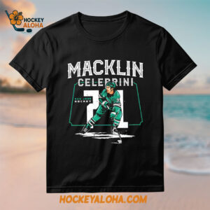 Macklin Celebrini San Jose Sharks Hockey Graphic Shirt