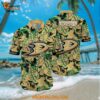 NHL Anaheim Ducks Hawaiian Shirt Tropical Leaf Pattern Summer Hawaiian Shirt