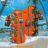 NHL Edmonton Oilers Hawaiian Shirt Tropical Tropical Forest Floral Pattern Summer Hawaiian Shirt
