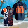 NHL Edmonton Oilers New Design Hawaiian Shirt Hockey Team Button Shirt