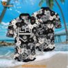Nhl Los Angeles Kings Hawaiian Shirt Tropical Begonia Flower Pattern Summer Hawaiian Shirt