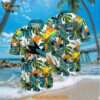 Nhl San Jose Sharks Hawaiian Shirt Tropical Parrot Pattern Summer Hawaiian Shirt
