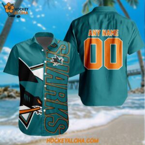 Nhl San Jose Sharks New Design Hawaiian Shirt Hockey Team Button Shirt