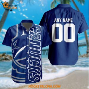 Nhl Vancouver Canucks New Design Hawaiian Shirt Hockey Team Button Shirt