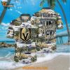 Nhl Vegas Golden Knights Hawaiian Shirt Tropical Desert Island Motif Summer Hawaiian Shirt