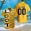 Boston Bruins New Design Hawaiian Shirt Hockey Team Button Shirt