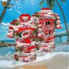 Carolina Hurricanes Hawaiian Shirt Tropical Desert Island Motif Summer Hawaiian Shirt