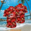 Carolina Hurricanes Hawaiian Shirt Tropical Motifs Summer Hawaiian Shirt