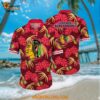 Chicago Blackhawks Hawaiian Shirt Tropical Motifs Summer Hawaiian Shirt