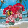 Chicago Blackhawks Hawaiian Shirt Tropical Parrot And Flamingo Motifs Summer Hawaiian Shirt