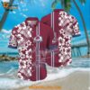 Colorado Avalanche Hawaiian Shirt Tropical Apricot Blossom Pattern Summer Hawaiian Shirt