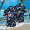 Columbus Blue Jackets Hawaiian Shirt Tropical Motifs Summer Hawaiian Shirt