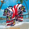 Columbus Blue Jackets Hawaiian Shirt With Tropical Pineapple Summer Hawaiian Shirt