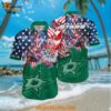 Dallas Stars Hawaiian Shirt With American Independence Day Pattern Summer Hawaiian Shirt